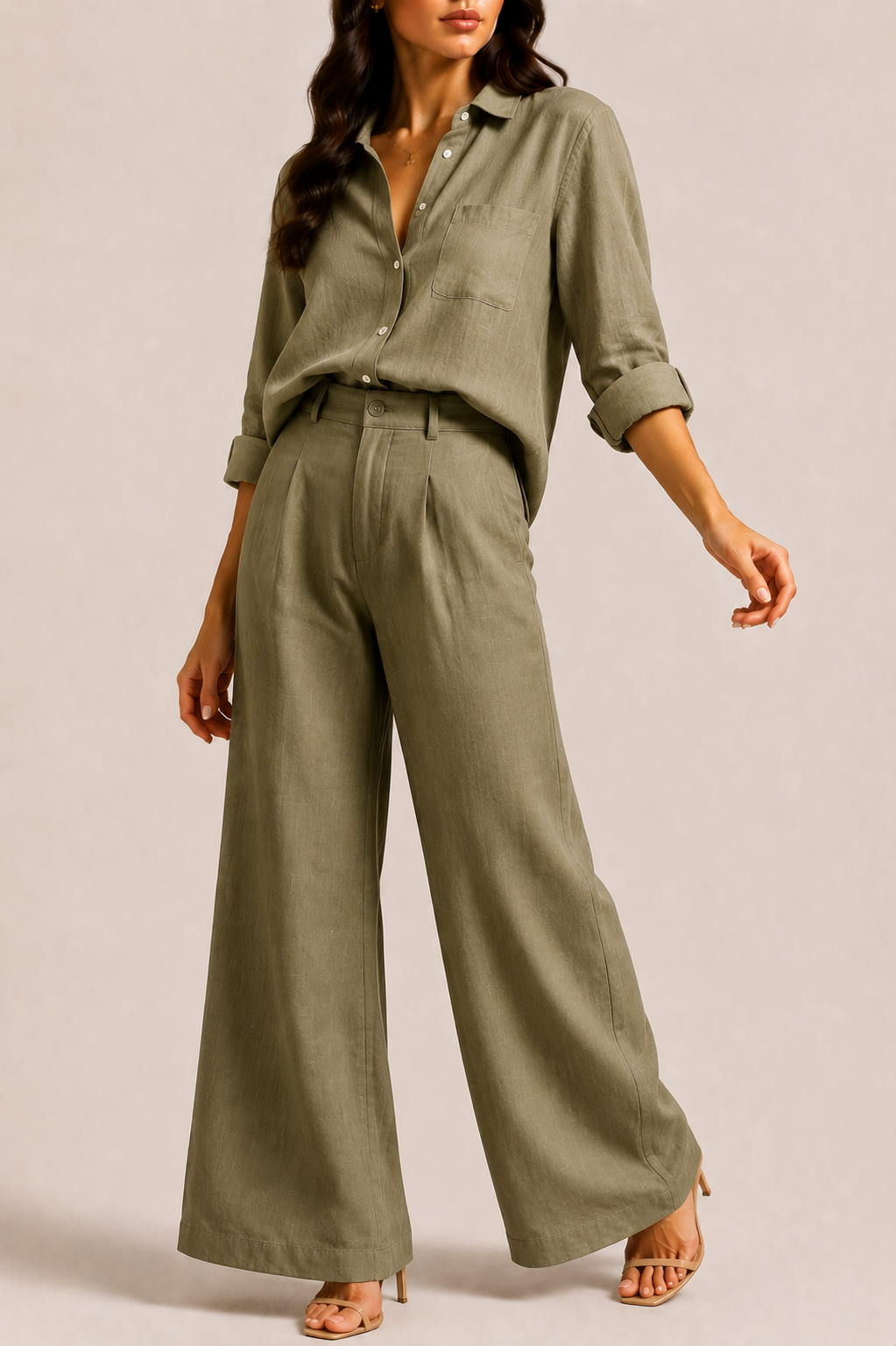 Shirt for Women with Button Front