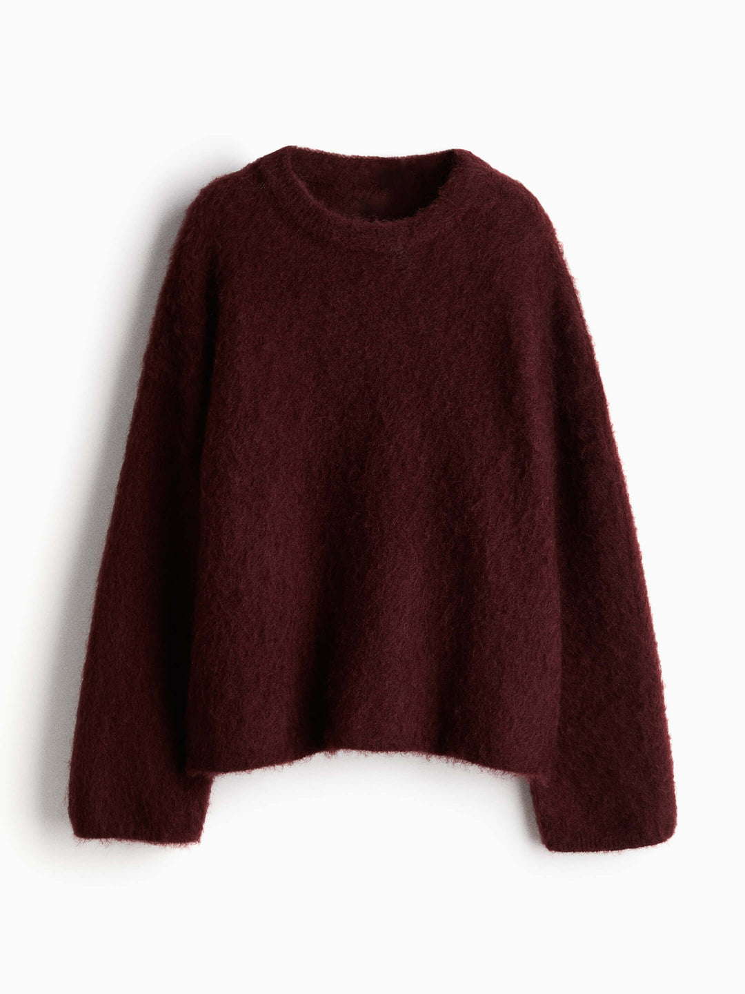 Women's Knitted Co-Ord Set with Long Sleeve Jumper and Pleated Midi Skirt