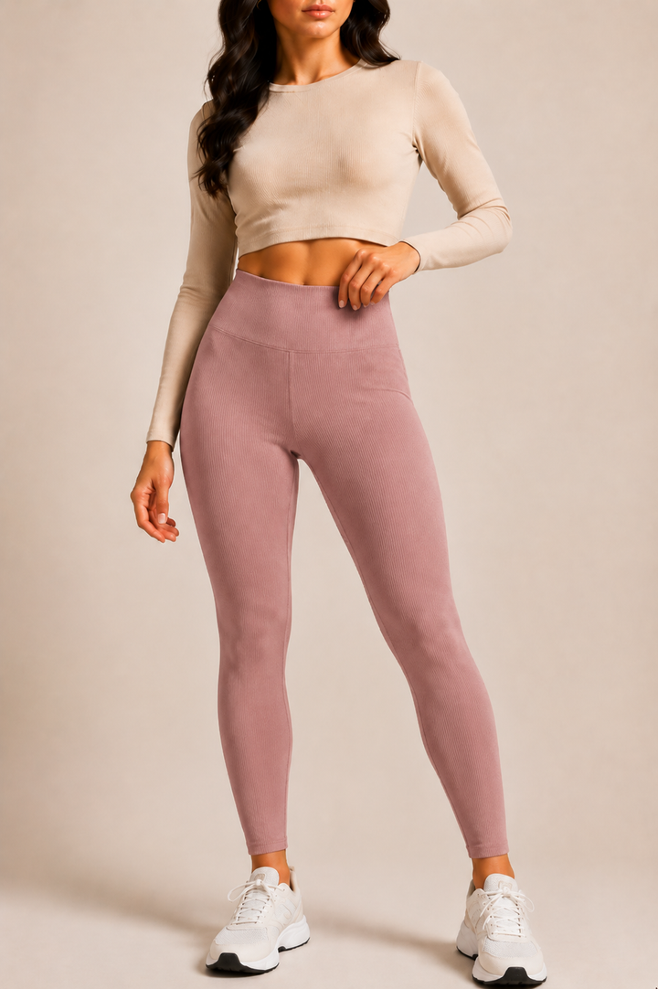 High Waist Leggings for Women with Slim Fit