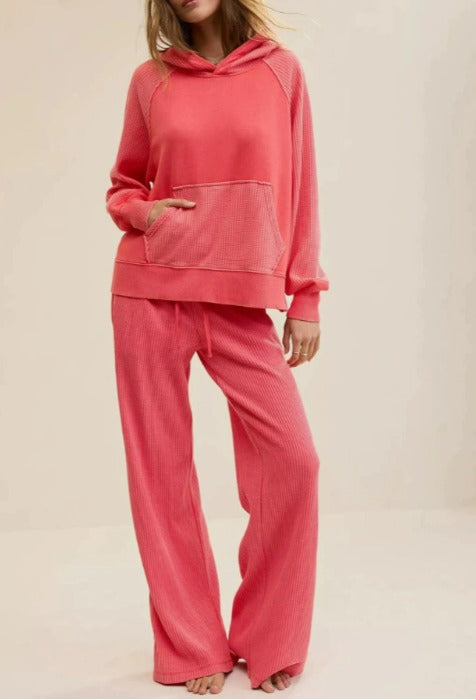 Lounge Co-Ord Set for Women with Wide Leg Trousers