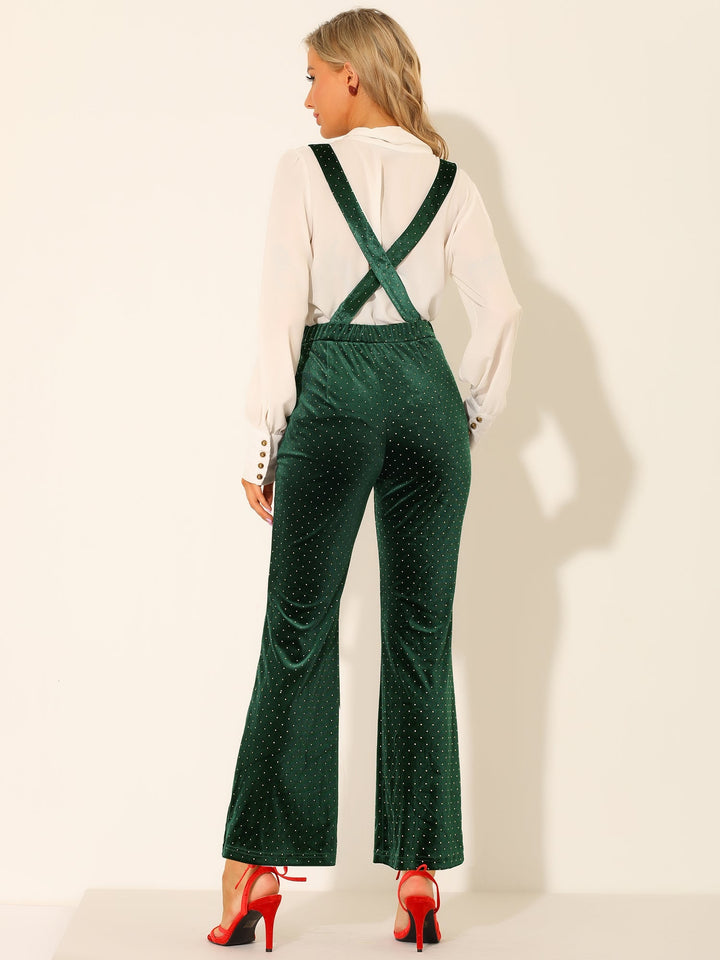 Women's High Waist Trousers with Cropped Leg and Button Detail